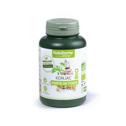 Konjac 200 Gélules Nat Et Form Bio 