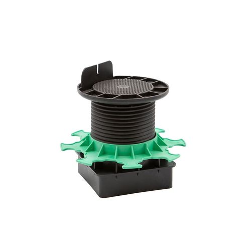 Plot terrasse réglable pour pieu métallique 43/138 mm Elevo - JOUPLAST - A l'unite