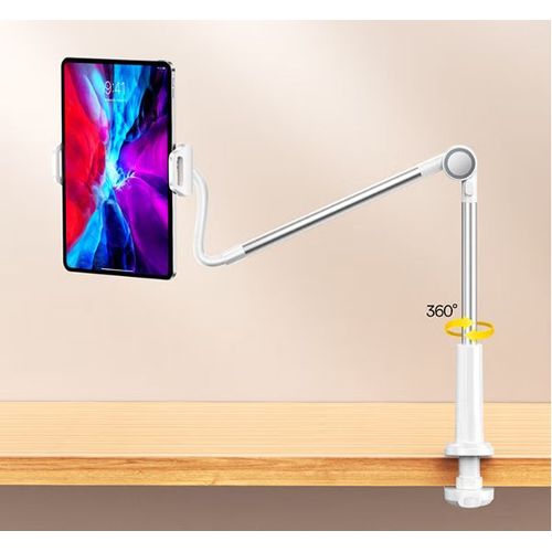 Support Pour Téléphone Portable, Ipad, Tablette, Ordinateur, Support De Chevet, Réglage De La Rotation À 360 Degrés, Lit Allongé Regardant La Télévision En Direct, Dortoir, Support Fixe De Bureau.
