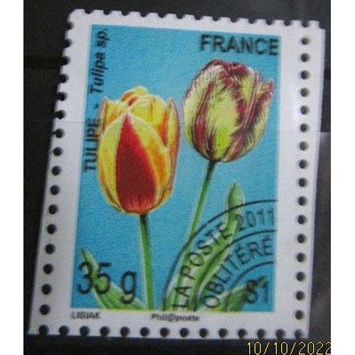 2011. Timbre Préoblitéré N°259: Flore.