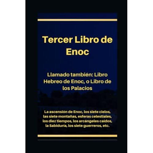 Tercer Libro De Enoc: Versión Hebrea Del Libro De Enoch (Spanish Edition)