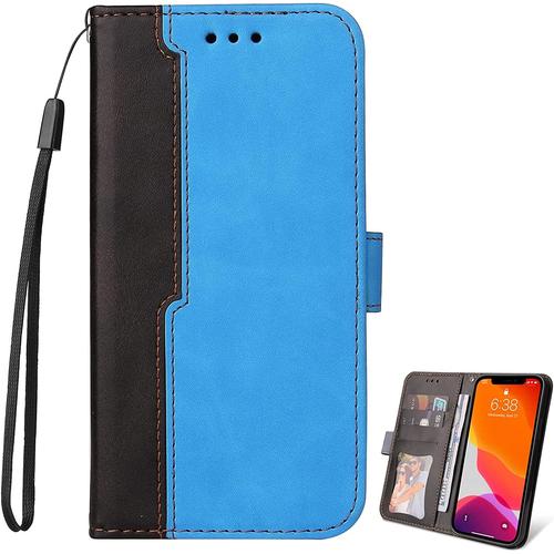 Mingming Coque Pour Oneplus 6 Portefeuille Premium Étui Housse En Cuir De Protection [Rfid Blocage] Flip Cover Pour Oneplus 6,Ps4