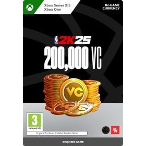 Nba 2k25 200,000 Virtual Currency Pack (Extension/Dlc) - Jeu En Téléchargement
