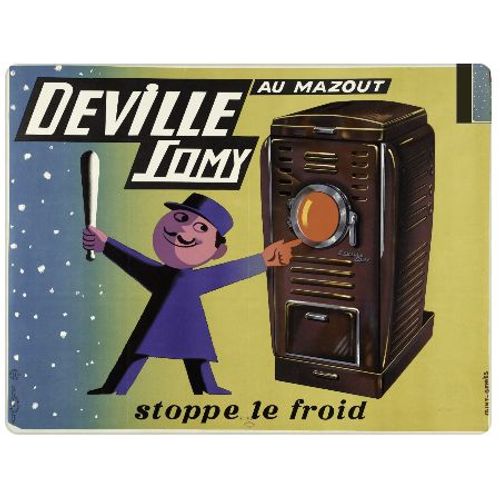 affiche deville chauffage