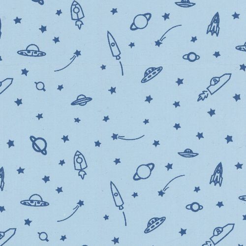 Papertree 50*70 100g Galaxy Ciel/Marine - Lot De 10 Feuilles