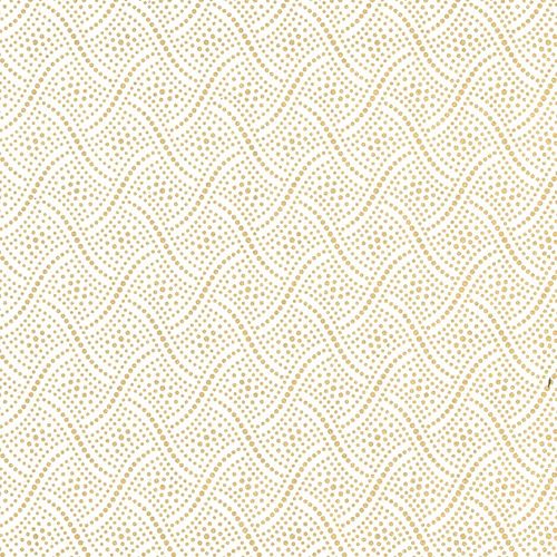 Papertree 50*70 100g Swann Ivoire/Or - Lot De 10 Feuilles