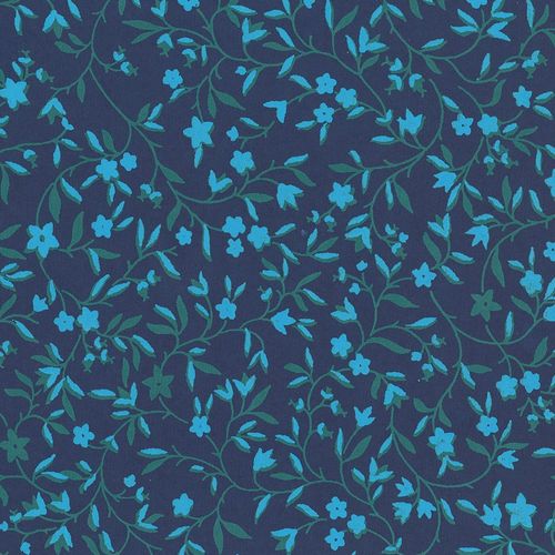 Papertree Papier 50*70 Cm 100 G Liberty Navy - Lot De 10 Feuilles