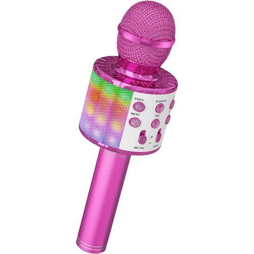 Microphone sans Fil Karaoké, Ankuka Micro Karaoke Enfant avec