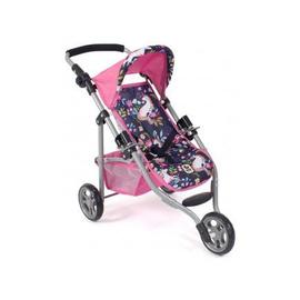 Poussette Sport 3 roues poupee et poupon Licornes Rose Bleu 70x33x62cm Reglable 33 62cm Pliable Set Jouet Fille Carte Rakuten