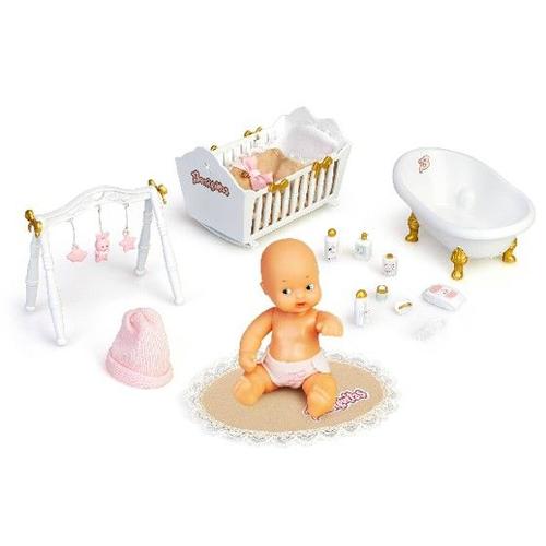 Babyland Babyland - Coffret Mobilier Et Acccessoires Avec Bébé