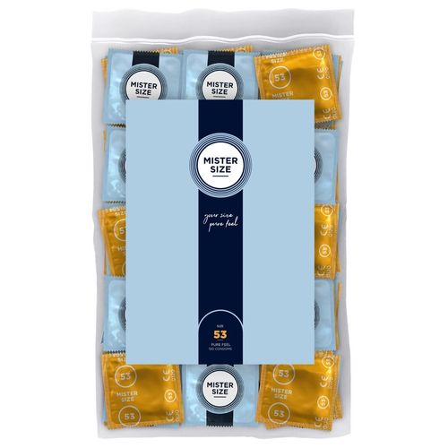 Mister Size 53mm Pack Of 100