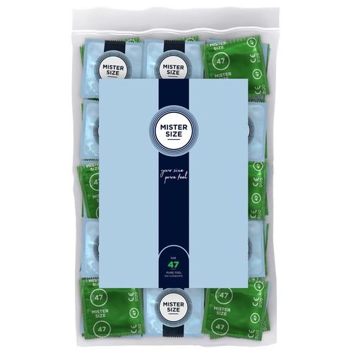 Mister Size 47mm Pack Of 100