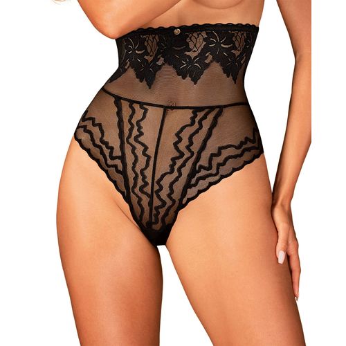 Culotte Haute Arienna Noir - Obsessive