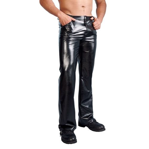 Pantalon Imitation Cuir Noir - Svenjoyment