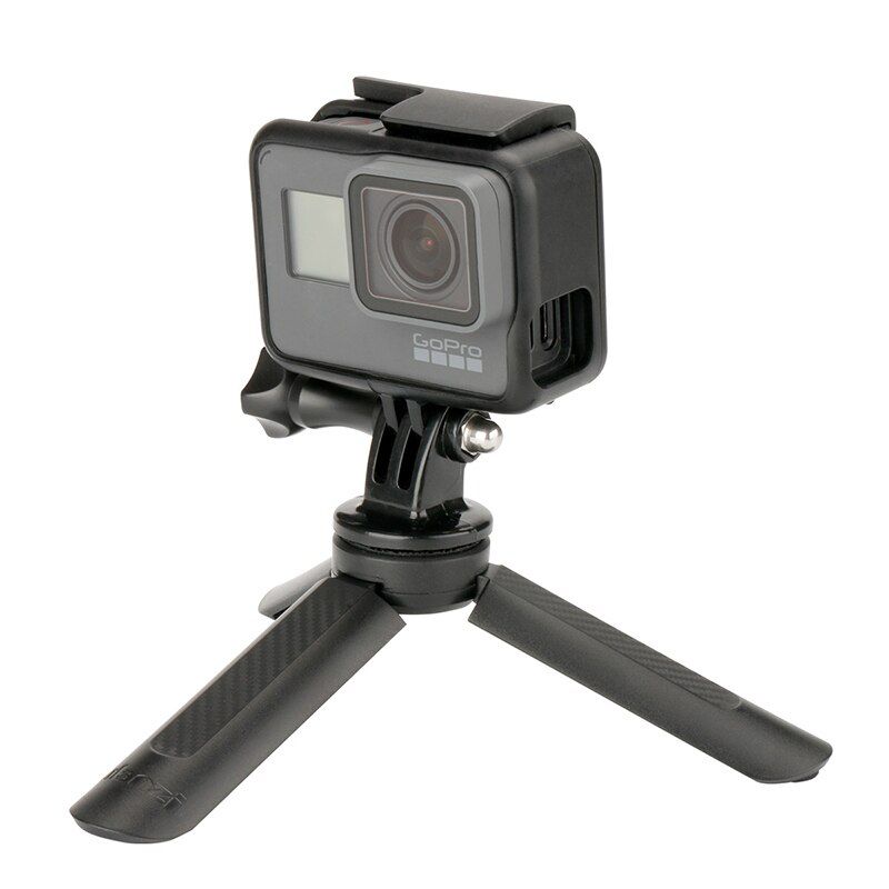 avec adaptateur - Mini trpied Portable 1/4 pour GoPro SJCAM... - 4