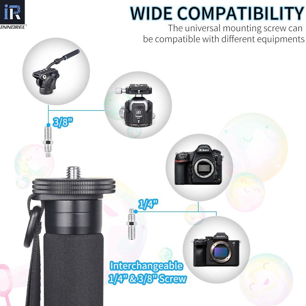 Monopode RM285C - Monopode professionnel en Fiber de carbone... - 3
