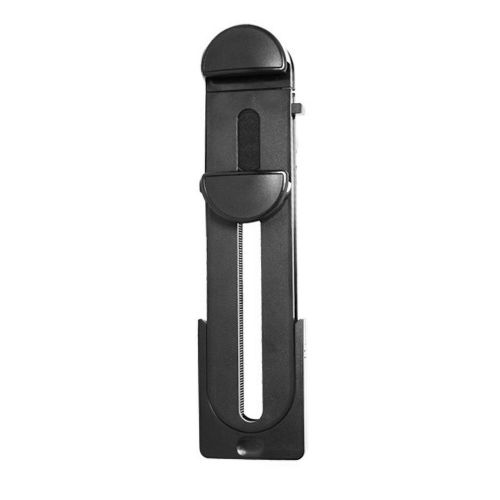 Le noir - support de tablette réglable en plastique et métal, 1/4 pouces, Clip de support en plastique et en métal pour téléphone et appareil photo