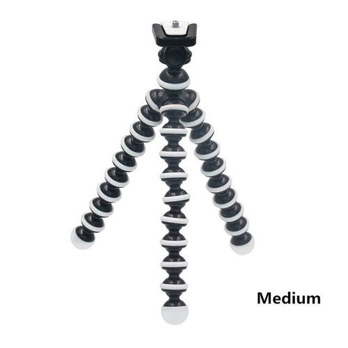 Taille m - Trépied Flexible, Mini Gorillapod monopode poulpe pour appareil photo numérique Gopro Canon Nikon téléphone portable