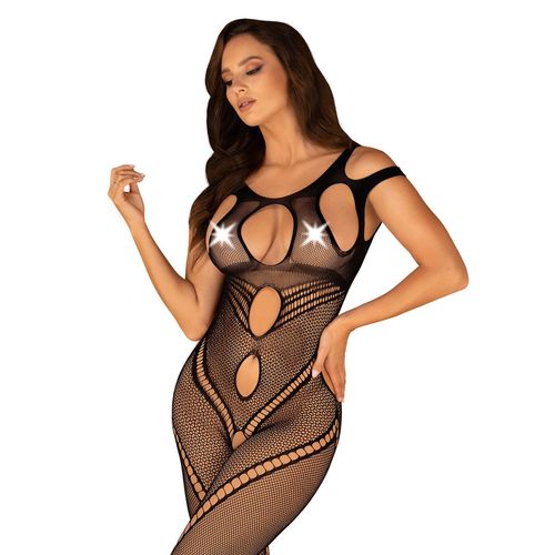 Bodystocking G322 Noir - Obsessive