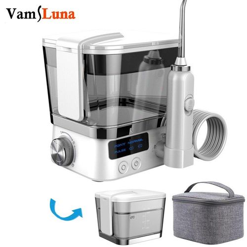 Irrigateur Dentaire Portable Pour L'hygiène Buccale, Hydropulseur, 2 Embouts, Buses, 10 Modes, Nettoyeur D'eau, Avec Réservoir De 600mm
