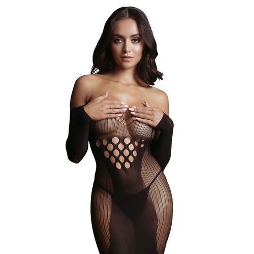Mini Robe Long Sleeved Noir - Le Désir