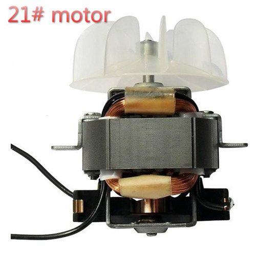 Moteur de sèche-cheveux haute puissance, pièces de moteur, moteur 21 # avec pales de ventilateur