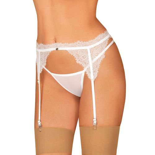 Porte-Jarretelles Bianelle Blanc - Obsessive