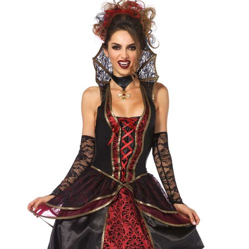 Déguisement Reine Des Vampires Rouge - Leg Avenue