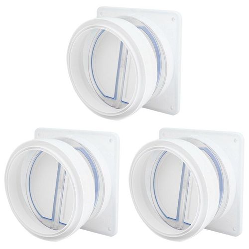 Clapet Anti-retour Anti-odeur pour hotte de salle de bain, 3 unités, haute qualité