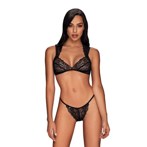 Culotte Haute Arienna Noir - Obsessive