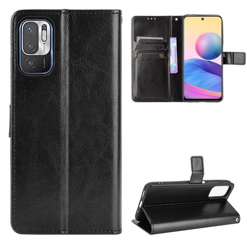 Coque Xiaomi Redmi Note 10 5g,Etui Pour Xiaomi Redmi Note 10 5g,Coque En Cuir Pour Xiaomi Redmi Note 10 5g,Convient A Etui La Xiaomi Redmi Note 10 5g,Noir