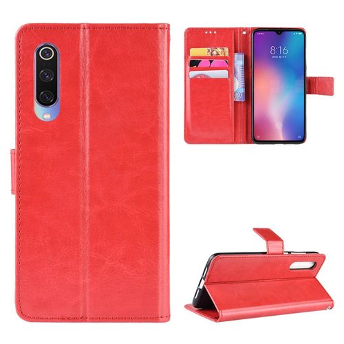 Coque Xiaomi Mi 9 Pro 5g,Etui Pour Xiaomi Mi 9 Pro 5g,Coque En Cuir Pour Xiaomi Mi 9 Pro 5g,Convient A Etui La Xiaomi Mi 9 Pro 5g,Rouge