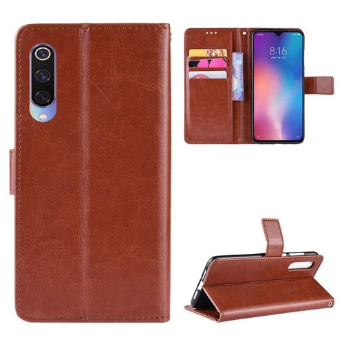 Coque Xiaomi Mi 9 Pro 5g,Etui Pour Xiaomi Mi 9 Pro 5g,Coque En Cuir Pour Xiaomi Mi 9 Pro 5g,Convient A Etui La Xiaomi Mi 9 Pro 5g,Marron