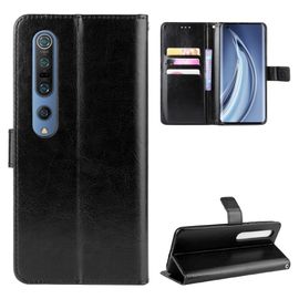 Coque Xiaomi Mi 10,Etui Pour Xiaomi Mi 10,Coque En Cuir Pour Xiaomi Mi 10,Convient A Etui La Xiaomi Mi 10,Noir
