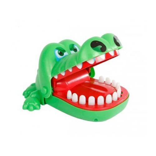 Croco Dentiste, Le Crocodile Mord Doigt - Jeu D'action Enfant, Rigolo Et Fun - Le Grand Classique - Set Jouet Et Carte Animaux