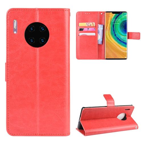 Coque Huawei Mate 30 Pro,Etui Pour Huawei Mate 30 Pro,Coque En Cuir Pour Huawei Mate 30 Pro,Convient A Etui La Huawei Mate 30 Pro,Rouge