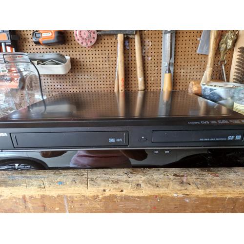 Magnétoscope enregistreur DVD TOSHIBA DVR80KF avec mode d'emploi