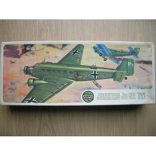 Maquette D'avion Junkers Ju 52 - Airfix 1/72-Airfix