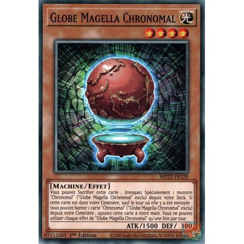 Yu Gi Oh Mp22 Fr129 Globe Magella Chronomal
