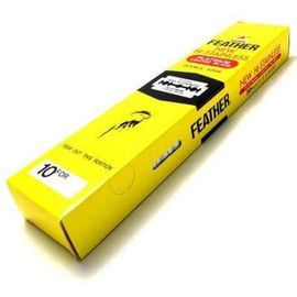 100 Feather Shaving Double Edged Razor Blades 