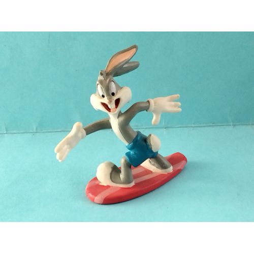 Figurine Looney Tunes Freeriders "Bugs Bunny" (Warner Bros - 2002)