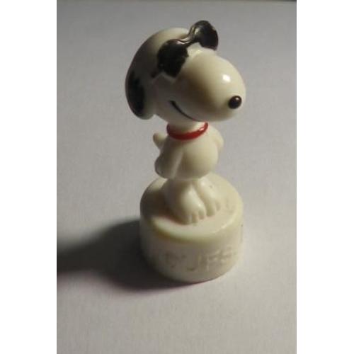 Figurine "Mini-Babybel" (2000) - Embout De Crayon "Snoopy" N°5