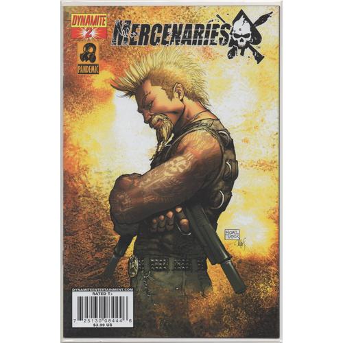 Mercenaries #2 (Dynamite Comics) Michael Turner Cover 2007