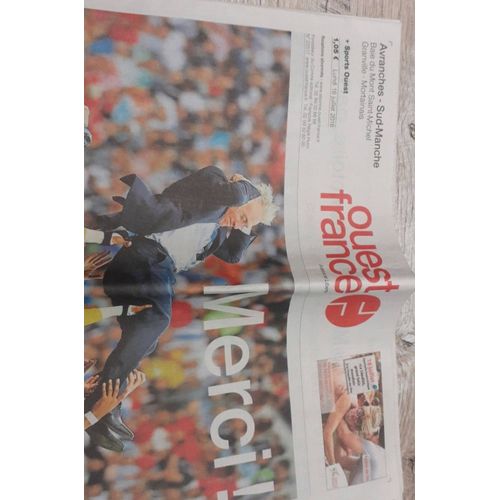 Ouest France N°22517 Special Champion Du Monde Foot 2018