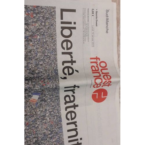 Ouest France Spécial Post Manifestation Nationale Attentats Charly Hebdo