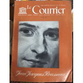 Unesco Le Courrier Jean Jacques Rousseau Mars 1963