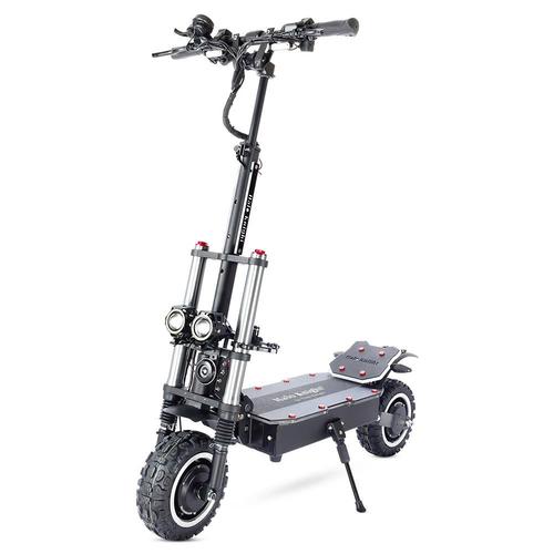 Halo Knight T107 Pro Scooter Électrique 11 ''pneu Tout-Terrain 3000w * 2 Double Moteur 95 Km/H Vitesse Maximale 60 V 38.4ah Batterie 80 Km Max