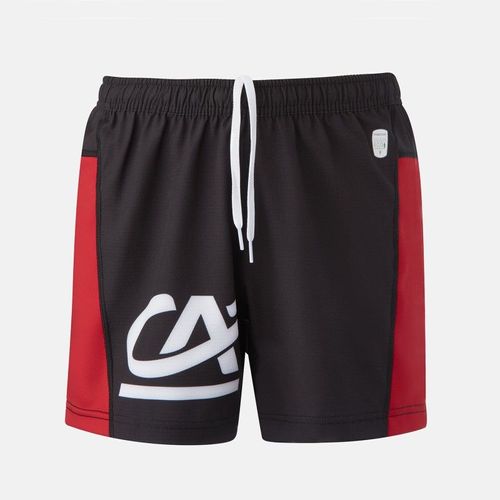 Short Match Domicile Lou Rugby Officiel Lyon Enfant Noir
