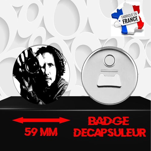 Magnet Décoratif Décapsuleur Aimanté 59 Mm Groupe Rock Rage Agains The Machine 502