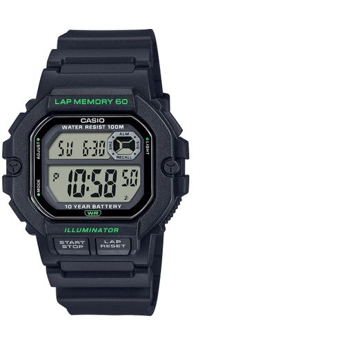 Casio Montre Noir Digital Hommes Casio Collection Ws-1400h-1avef